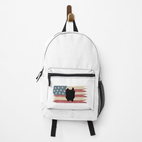 Item preview, Bulldog silhouette on American flag designed and sold by vibeno1.