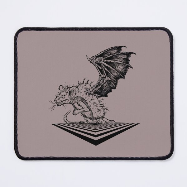 Item preview, Copy of Mutant Rat Creature Illustration | Dark Surreal Gothic Graphic designed and sold by Half Mess.