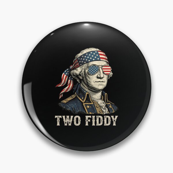 Item preview, Two Fiddy George Washington Patriotic American Flag designed and sold by kienoy.
