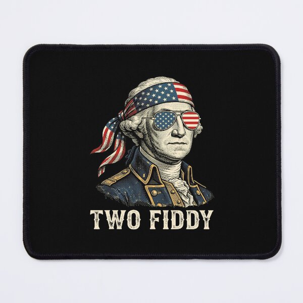 Item preview, Two Fiddy George Washington Patriotic American Flag designed and sold by kienoy.
