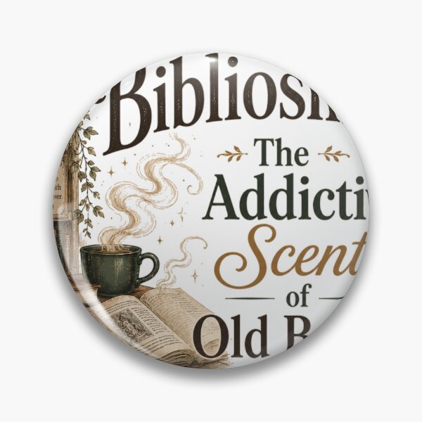 Item preview, Bibliosmia – The Addictive Scent of Old Books | Vintage Book Lover Design. designed and sold by  BreedCraft Studio.