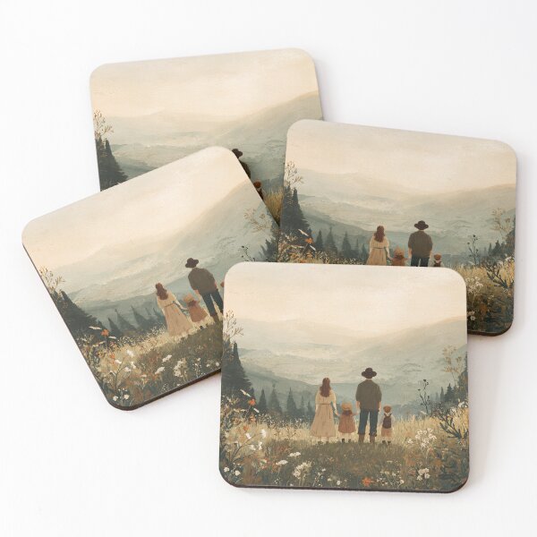 Item preview, The World Before Us | Vintage Family Adventure Illustration designed and sold by Bound for Wonder.