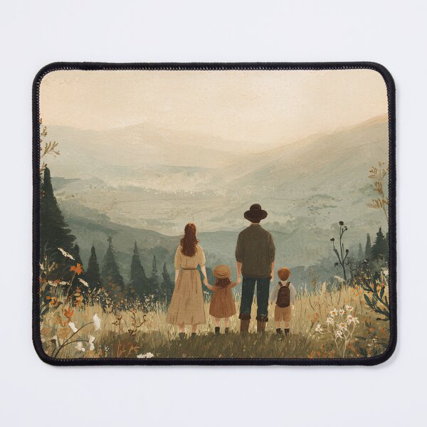 Item preview, The World Before Us | Vintage Family Adventure Illustration designed and sold by Bound for Wonder.