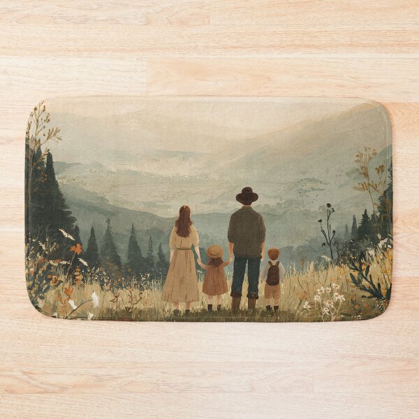 Item preview, The World Before Us | Vintage Family Adventure Illustration designed and sold by Bound for Wonder.