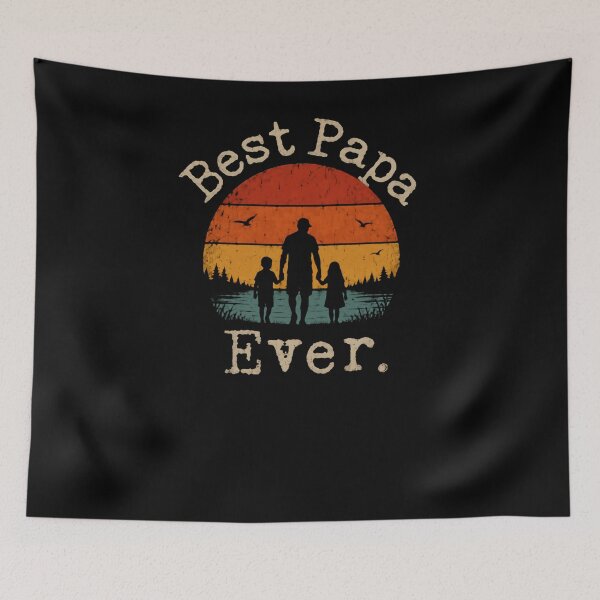 Item preview, Best Papa Ever Grandfather Family Gift designed and sold by RetroMini2026.