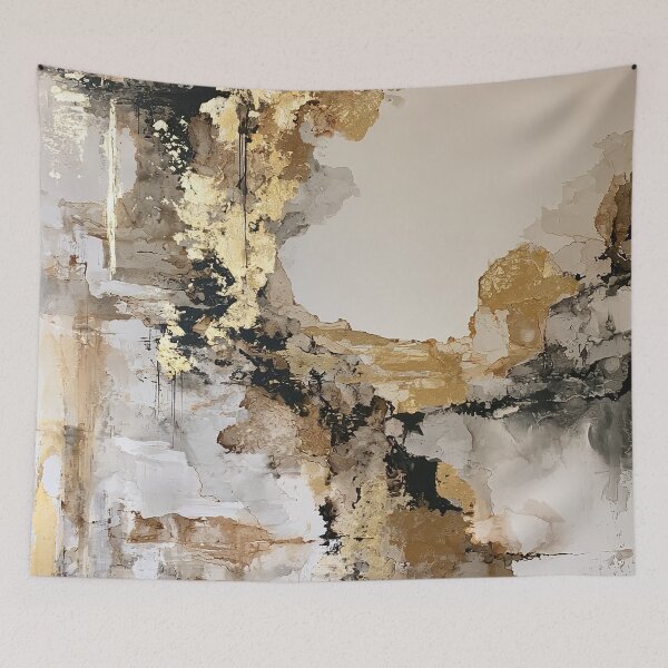 Item preview, Golden Storm Over Whispering Peaks designed and sold by Venon28.