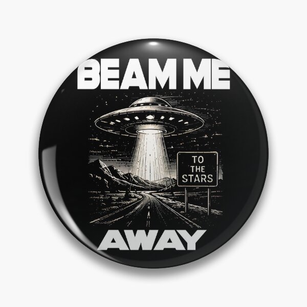 Item preview, Beam Me Away UFO Sci-Fi Alien Spaceship Science Fiction Aliens Extraterrestrials Space Lover designed and sold by Jt41.