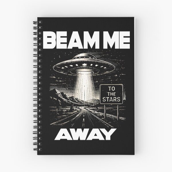 Item preview, Beam Me Away UFO Sci-Fi Alien Spaceship Science Fiction Aliens Extraterrestrials Space Lover designed and sold by Jt41.