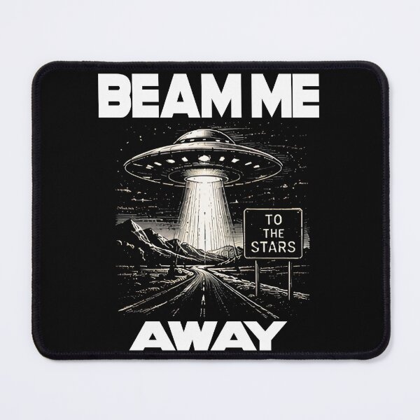 Item preview, Beam Me Away UFO Sci-Fi Alien Spaceship Science Fiction Aliens Extraterrestrials Space Lover designed and sold by Jt41.