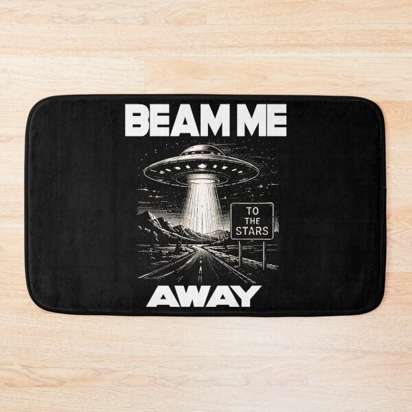 Item preview, Beam Me Away UFO Sci-Fi Alien Spaceship Science Fiction Aliens Extraterrestrials Space Lover designed and sold by Jt41.