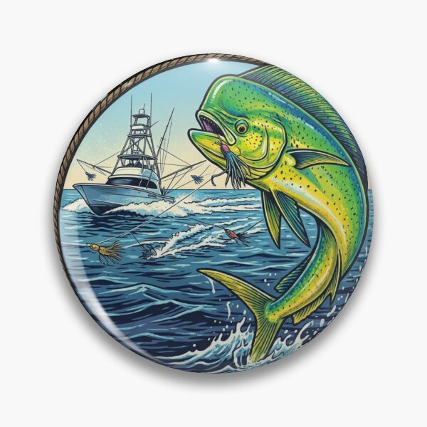 Item preview, Chase the Blanco Speed Power Pure Pelagic Vintage Mahi Fishing designed and sold by Oddasshop.