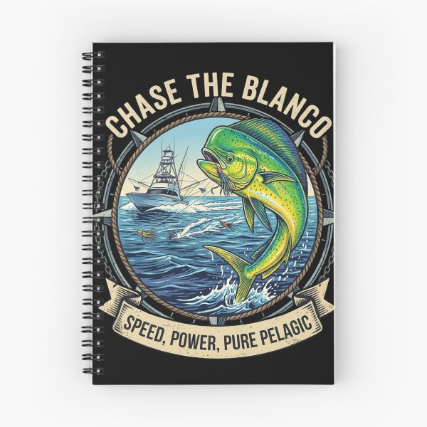 Item preview, Chase the Blanco Speed Power Pure Pelagic Vintage Mahi Fishing designed and sold by Oddasshop.