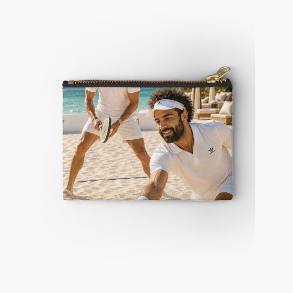 Item preview, Ronaldo and Mo Salah Beach Tennis Resort Graphic designed and sold by mo-carnival.