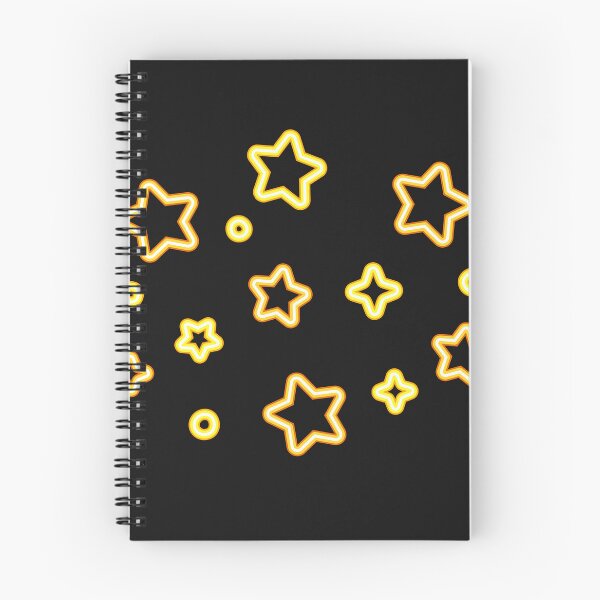 Item preview, Retro Neon Glow Stars Pattern designed and sold by SolutionsArt.