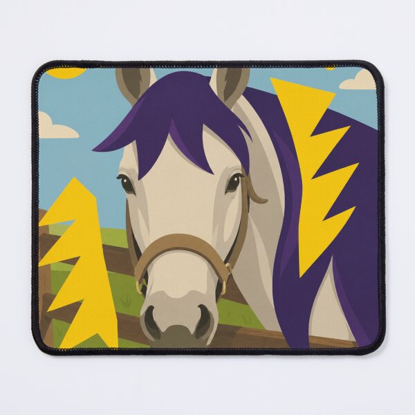 Item preview, Queen Horse Funny Illustration designed and sold by minbadesign.
