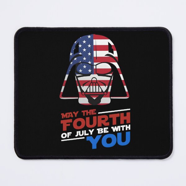 Item preview, May the 4th of July Be With You - Independence Day Star Wars designed and sold by RickStillDesigns.