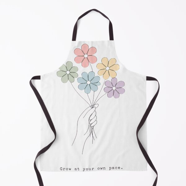 Item preview, Grow At Your Own Pace Pastel Rainbow Flowers LGBTQ Pride Journey Design designed and sold by Melian Vintage.