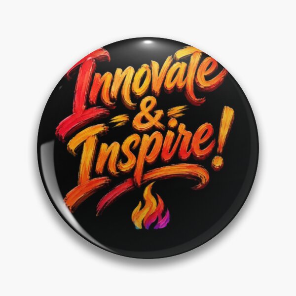 Item preview, Innovate and Inspire Typography Text Art designed and sold by Pawar1999.