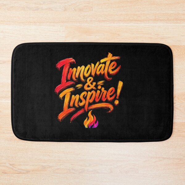 Item preview, Innovate and Inspire Typography Text Art designed and sold by Pawar1999.