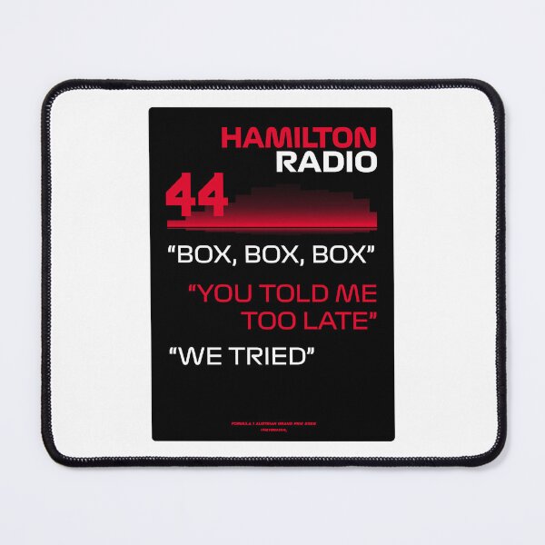 Item preview, You told me too late - LH44 F1 Team Radio designed and sold by Heybratan.