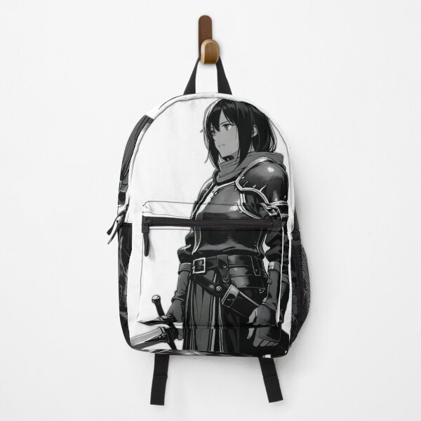Item preview, Illustration - Female Warrior in Medieval Fantasy Armor, Detailed Dark Fantasy Manga Style designed and sold by AnimeShin.