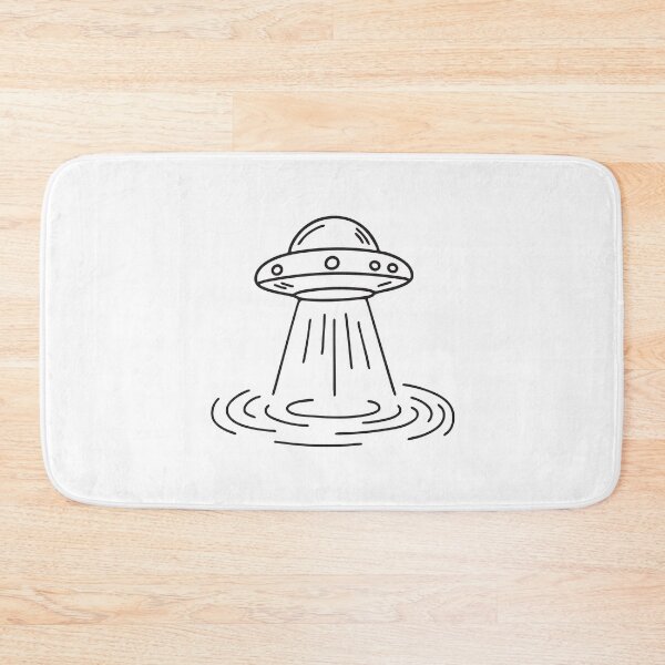 Item preview, UFO Floating Above Rippling Lake designed and sold by rasagamastore.