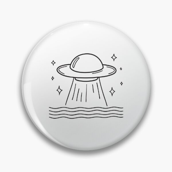 Item preview, UFO Hovering Above Lake Surface designed and sold by rasagamastore.