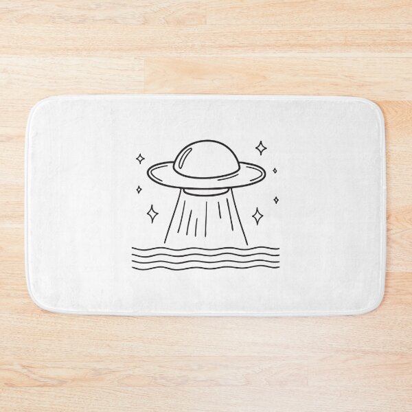 Item preview, UFO Hovering Above Lake Surface designed and sold by rasagamastore.