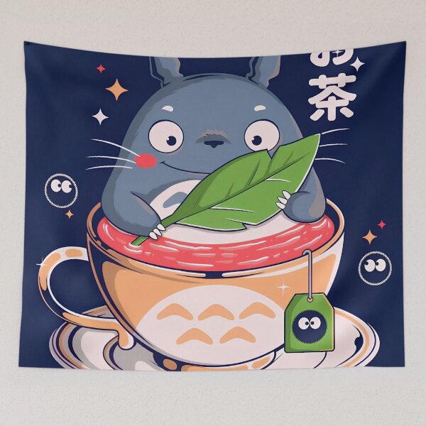 Item preview, Cute kawaii tea cup [[drinktotoro]]  -%[ghiblis]%-  aways dragon designed and sold by arcaneaeri.