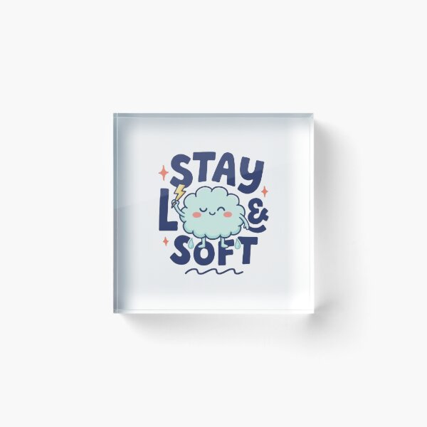 Item preview, Stay Loose & Soft Cute Aesthetic Design designed and sold by Faisal  Shah.