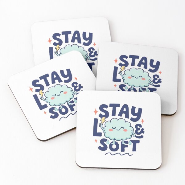 Item preview, Stay Loose & Soft Cute Aesthetic Design designed and sold by Faisal  Shah.