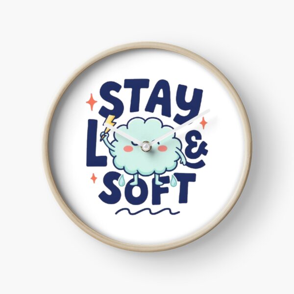 Item preview, Stay Loose & Soft Cute Aesthetic Design designed and sold by Faisal  Shah.