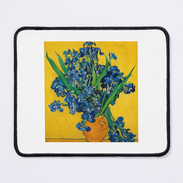 Item preview, Irises Painting Kiss-Cut - Floral Art designed and sold by AnnieAmalu.