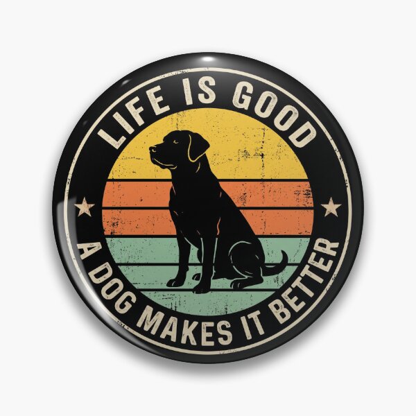 Item preview, Life Is Good A Dog Makes It Better Shirt designed and sold by TeNovaStudio.