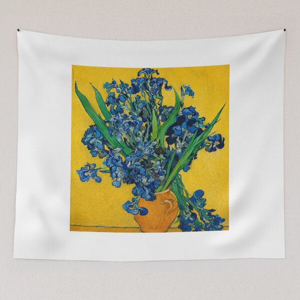 Item preview, Irises Painting Kiss-Cut - Floral Art designed and sold by AnnieAmalu.