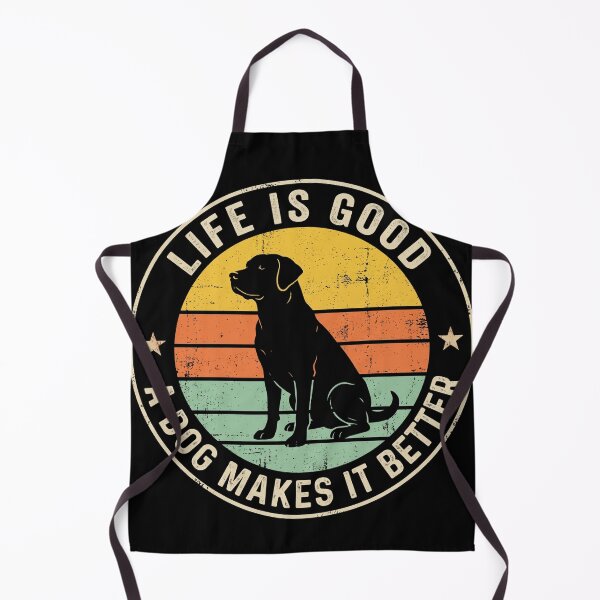Item preview, Life Is Good A Dog Makes It Better Shirt designed and sold by TeNovaStudio.