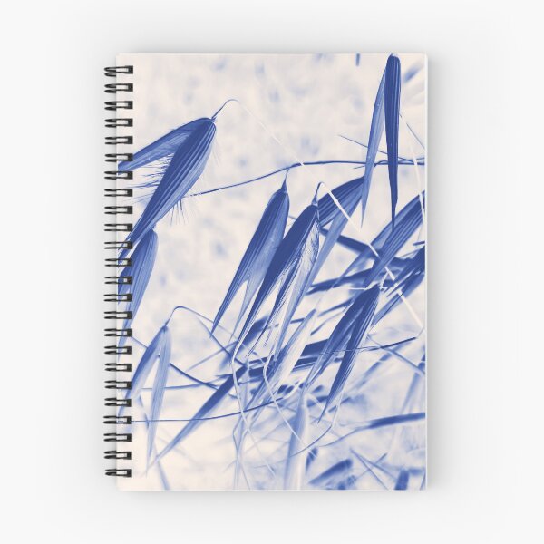 Item preview, Dried Grass Seed Pods In Blue designed and sold by DezinerDee.