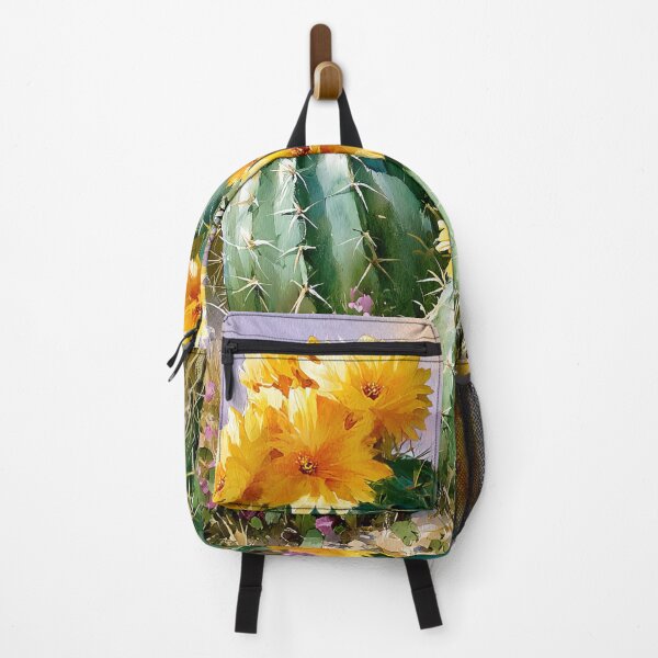 Item preview, Blooming Cactus Watercolor | Southwestern Desert Landscape designed and sold by MargaretWiktor.
