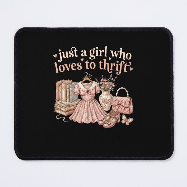 Item preview, Just A Girl Who Loves To Thrift Vintage Coquette Thrifting Aesthetic designed and sold by kienoy.