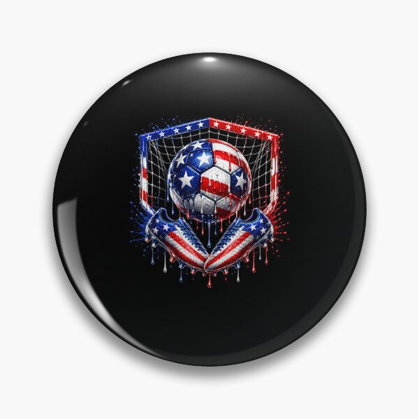 Item preview, Soccer Drip American Flag Goalkeeper Patriotic 4th Of July designed and sold by kienoy.