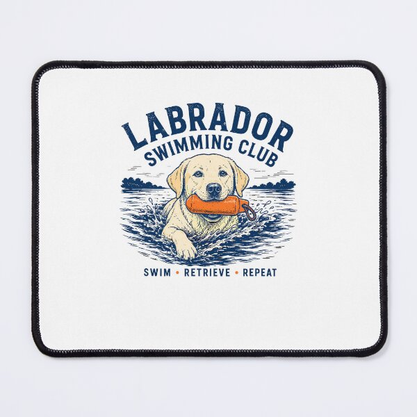 Item preview, Labrador Swimming Club Funny Dog Lover Women Men designed and sold by kienoy.