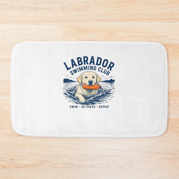 Item preview, Labrador Swimming Club Funny Dog Lover Women Men designed and sold by kienoy.