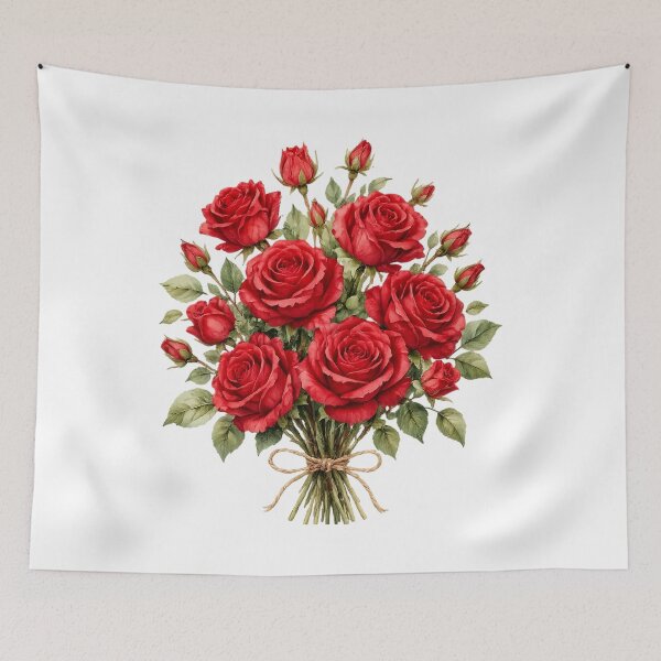 Item preview, Red Rose Bouquet designed and sold by AnnieAmalu.