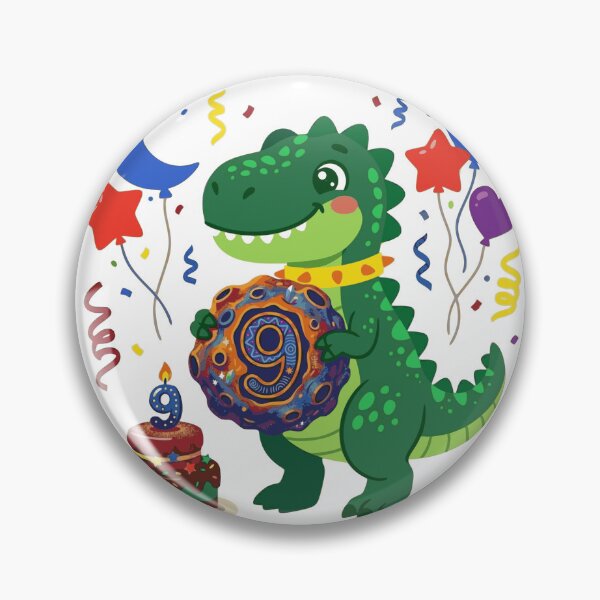 Item preview, 9th T-rex birthday dino lover meteorite designed and sold by Tronstell.