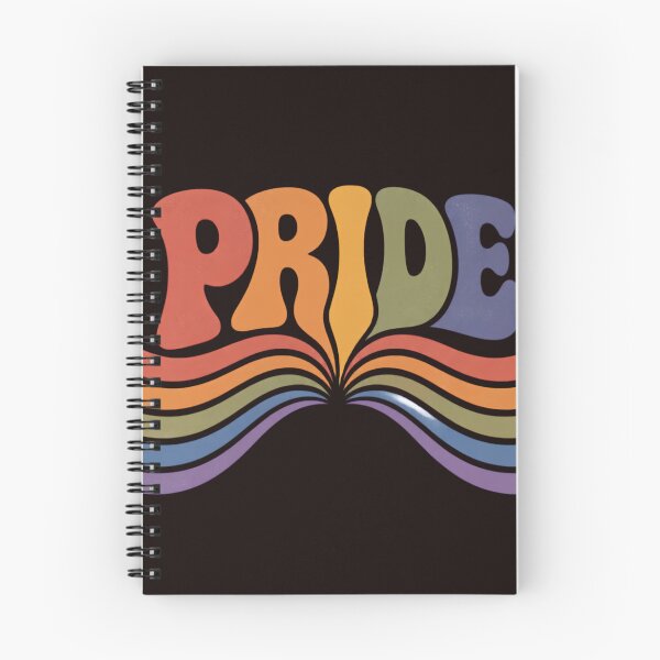 Item preview, Retro Pride 70s Wavy Rainbow Aesthetic LGBTQ Graphic Design designed and sold by Melian Vintage.