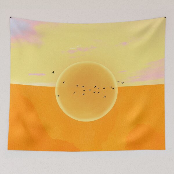 Item preview, Vibrant sunrise setting designed and sold by Zestypickles.