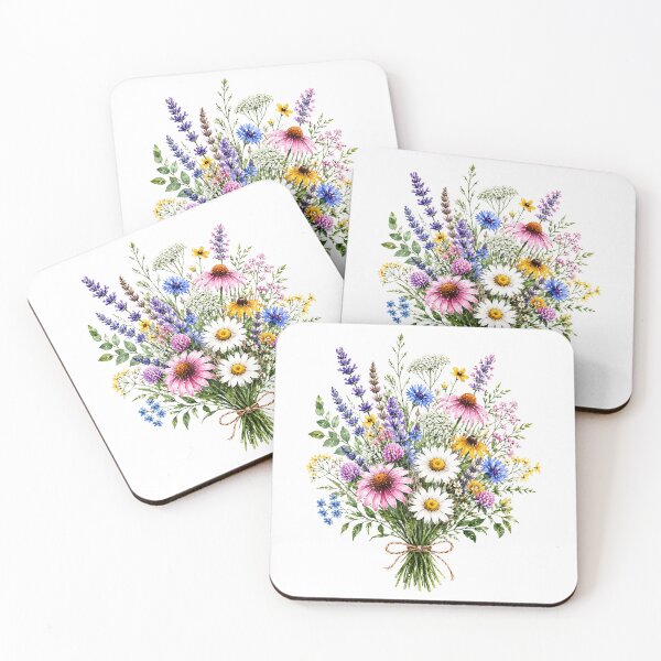 Item preview, Wildflower Bouquet Clipart designed and sold by AnnieAmalu.