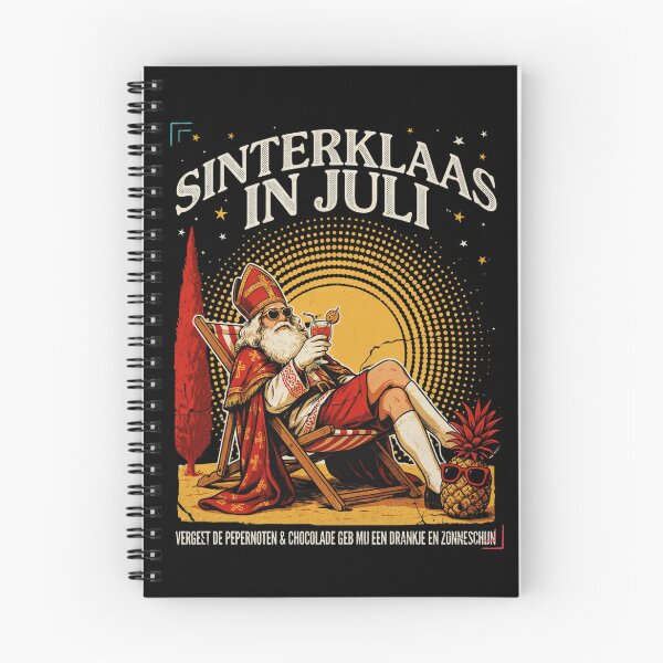 Item preview, Sinterklaas In Juli – Grappig Nederlands Belgisch Zomer Shirt Pepernoten Chocolade Cadeau V3 designed and sold by DarylWelsh2024.