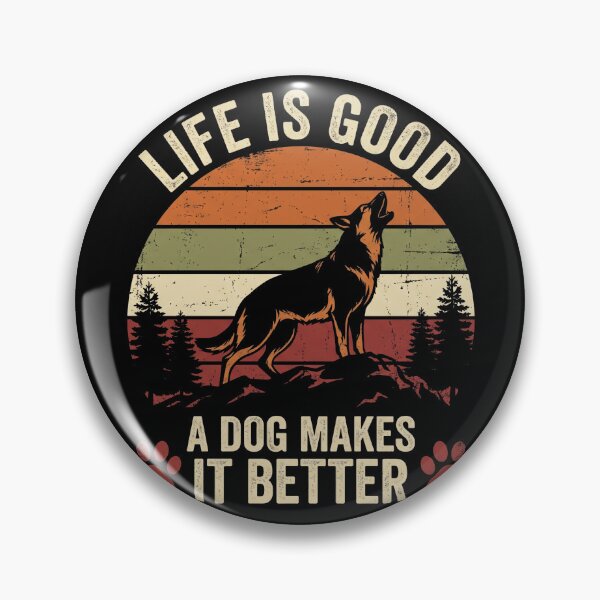 Item preview, Life Is Good A Dog Makes It Better Shirt designed and sold by TeNovaStudio.