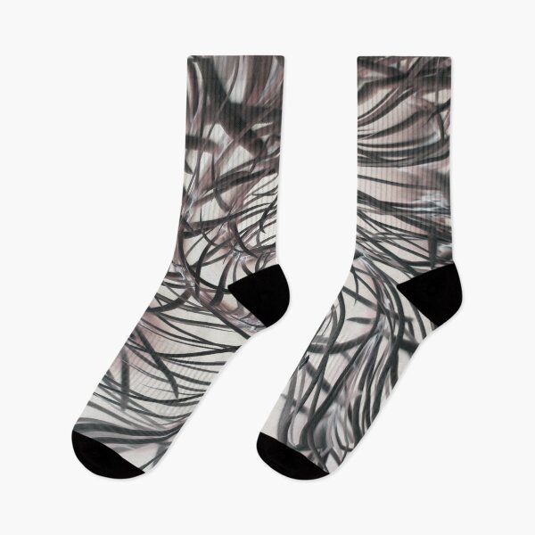 Item preview, Surreal Cactus Swirl In Monochrome  designed and sold by DezinerDee.